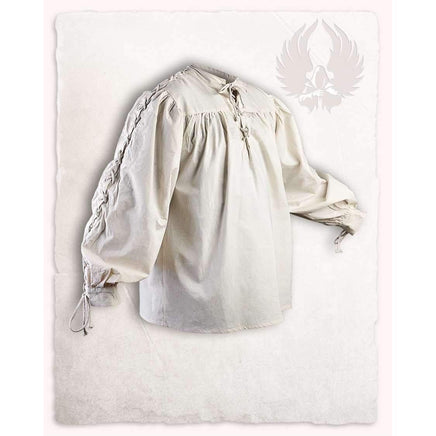Alex Cotton Shirt with eyelets-GoblinSmith