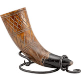 Alfheim Carved Drinking Horn-GoblinSmith