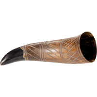 Alfheim Carved Drinking Horn-GoblinSmith