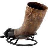 Alfheim Carved Drinking Horn-GoblinSmith