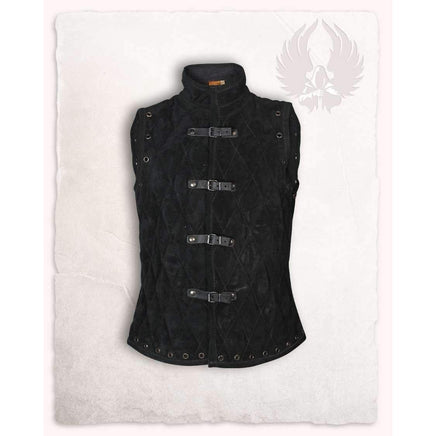 Arthur Gambeson Vest Suede-GoblinSmith