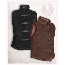 Arthur Gambeson Vest Suede-GoblinSmith