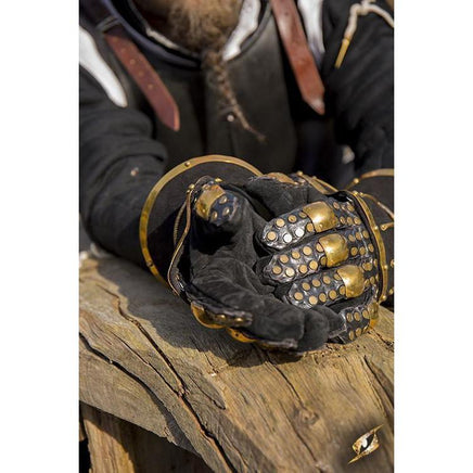 Black Hourglass Gauntlets-GoblinSmith