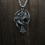 Cross Dragon Pendant-GoblinSmith