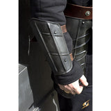 Dark Drake Steel Arm Bracers-GoblinSmith