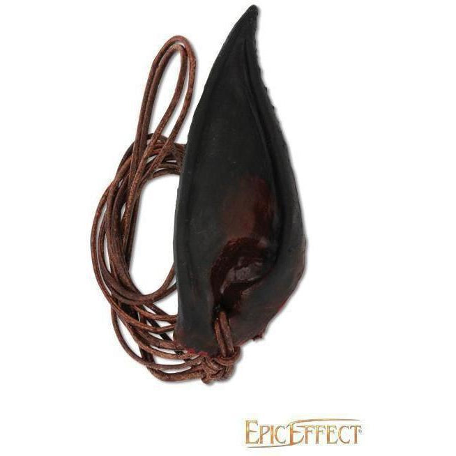 Dark Elven Ear Trophy Necklace-GoblinSmith