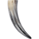 Engraved Dragon Drinking Horn-GoblinSmith