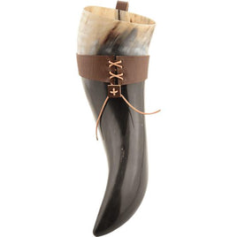 Floki Drinking Horn With Holder-GoblinSmith