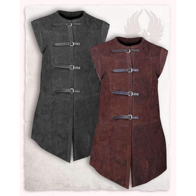 Garen Suede Vest Short-GoblinSmith