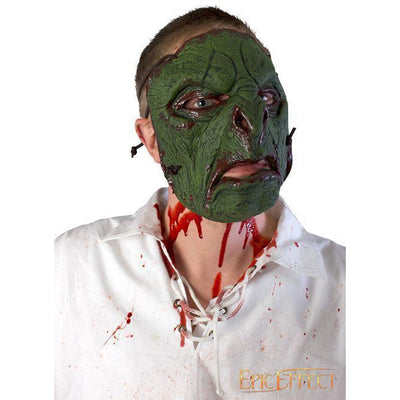 Green Orc Trophy Mask-GoblinSmith