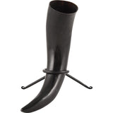 Shield Knot Drinking Horn With Stand-GoblinSmith