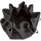 Leather Drawstring Pouch – Black-GoblinSmith