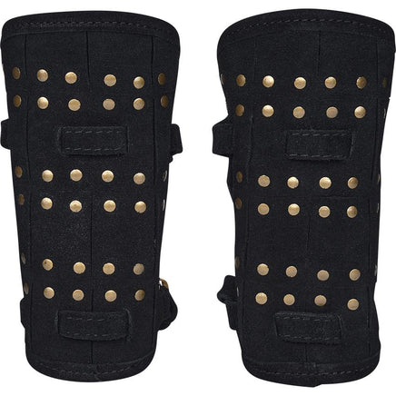 Studded Fighter Leather Bracers-GoblinSmith