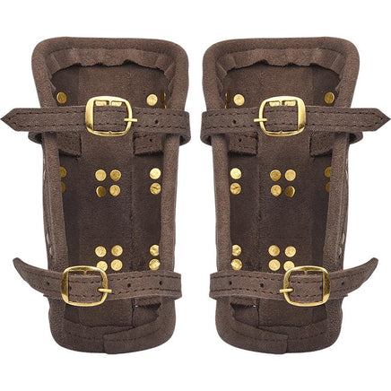 Studded Fighter Leather Bracers-GoblinSmith