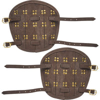 Studded Fighter Leather Bracers-GoblinSmith