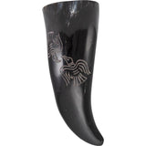 Huginn Drinking Horn-GoblinSmith