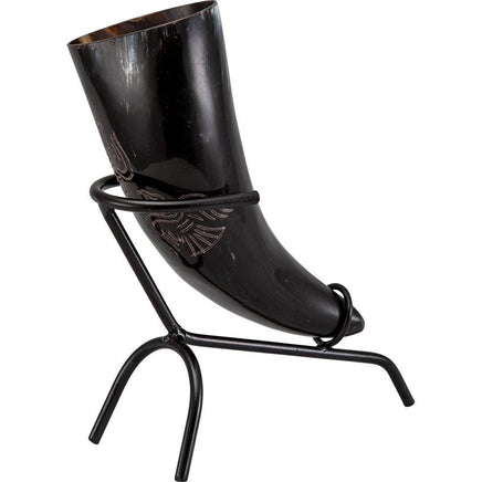 Huginn Drinking Horn-GoblinSmith