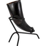Huginn Drinking Horn-GoblinSmith