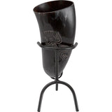 Huginn Drinking Horn-GoblinSmith