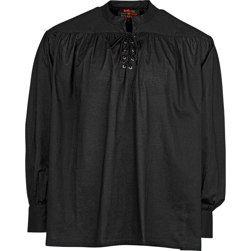 Laced Collar Medieval Shirt-GoblinSmith
