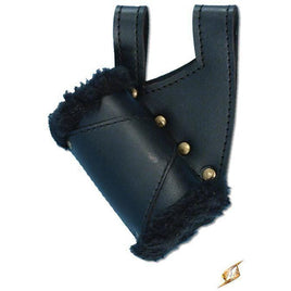 Larp Sword Holder With Fur Trim-GoblinSmith