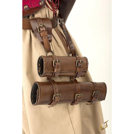 Leather Double Sword Hanger-GoblinSmith