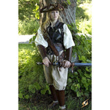 Leather Squire Greaves-GoblinSmith
