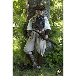 Leather Squire Greaves-GoblinSmith