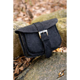 Small Suede Warrior Bag-GoblinSmith