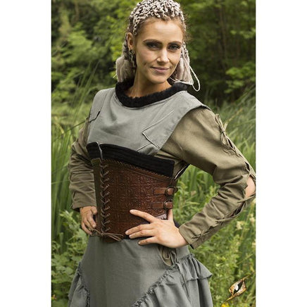 Margot Leather Underbust Corset-GoblinSmith