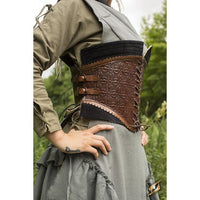 Margot Leather Underbust Corset-GoblinSmith