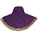 Nimue Wool Fur Lined Gorget-GoblinSmith