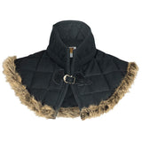 Nimue Wool Fur Lined Gorget-GoblinSmith