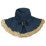 Nimue Wool Fur Lined Gorget-GoblinSmith