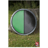 Rfb Green And Black Round Shield-GoblinSmith