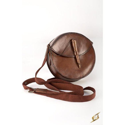 Round Leather Bag-GoblinSmith