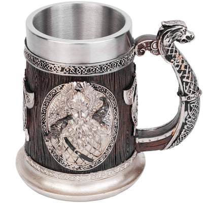 Odin and valkyrie Insulated Mug 600 ML-GoblinSmith