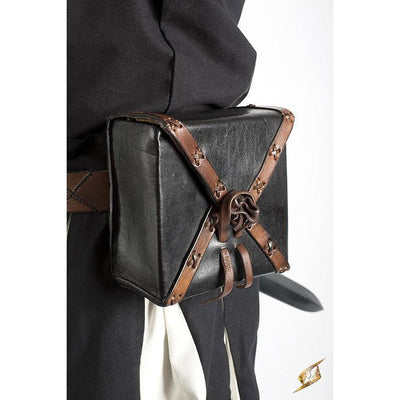 Square Leather Bag-GoblinSmith