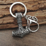 Thors Hammer Mjolnir Keyring-GoblinSmith