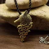 Viking Wolf Head Pendant-GoblinSmith