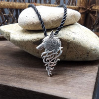 Viking Wolf Head Pendant-GoblinSmith