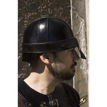 Warriors Leather Helmet-GoblinSmith