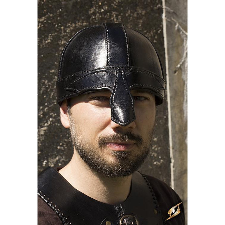 Warriors Leather Helmet-GoblinSmith