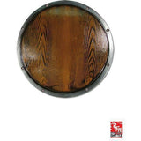 Wooden Ready For Battle Round Shield-GoblinSmith