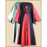 Iris Dress Black And Dark Red-GoblinSmith