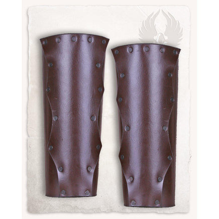Rasmus Bracers (Brown)-GoblinSmith