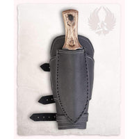 Geralt Bracers With Throwing Dagger Holder-GoblinSmith