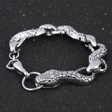 Pagan Punk Stainless Steel Bracelets Pos-GoblinSmith