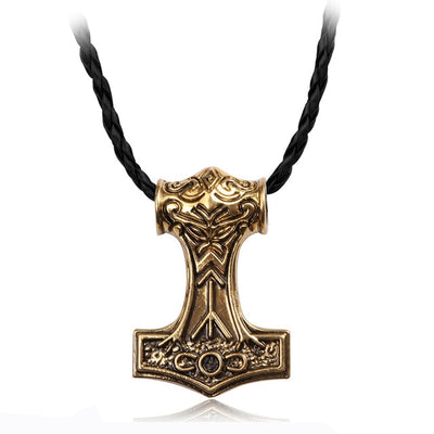 Viking Hammer Of Thor Necklace Pos-GoblinSmith